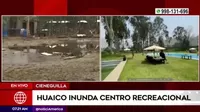 Cieneguilla: Huaico destruyó centro recreacional inaugurado apenas hace un mes