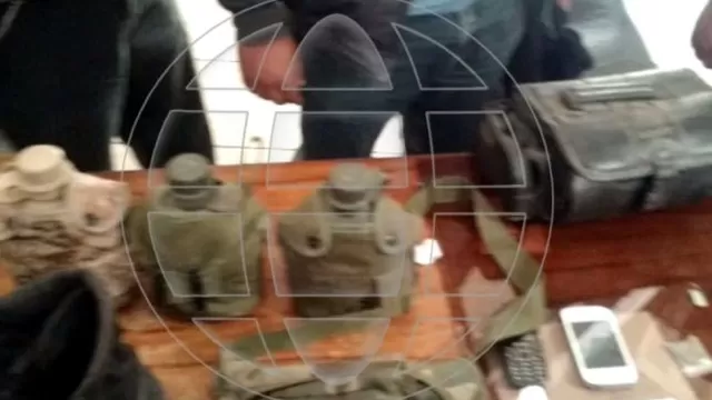 Cieneguilla: policía encontró armas de guerra y explosivos en un fundo  