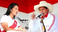 Cierres de campaña: Keiko Fujimori y Pedro Castillo manifestaron que realizarán mitin final en la Plaza San Martín