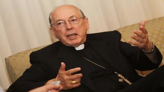 Monseñor Juan Luis Cipriani, arzobispo de Lima. Foto: archivo El Comercio
