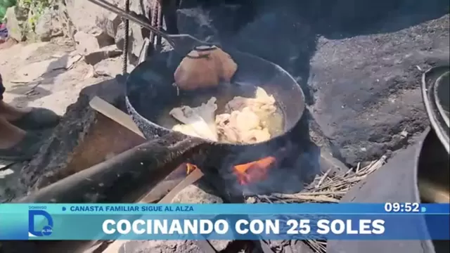 Cocinando con 25 soles: Alza del precio de los alimentos afecta a los más pobres