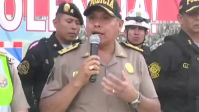 Comandante General de la PNP presentó plan para seguridad de partido Alianza Lima vs. Comerciantes Unidos