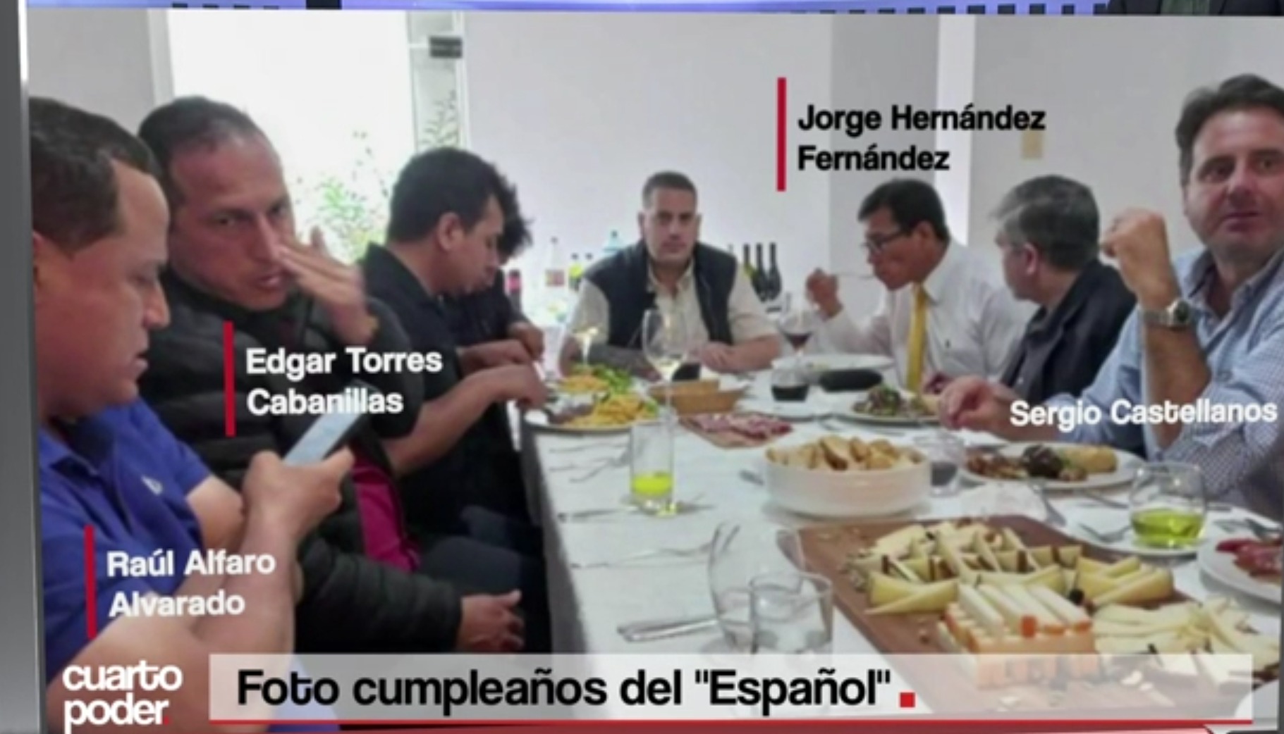 Comandante general de la Policía aparece en fotografía por el cumpleaños de El Español