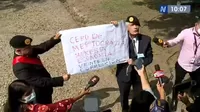 Ex Comandos Chavín de Huántar desairan al presidente Castillo y se marchan de ceremonia de aniversario