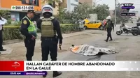 Comas: Asesinaron a hombre y abandonaron su cuerpo en plena calle