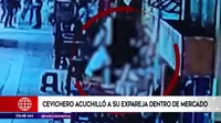 Comas: Cebichero acuchilló a su pareja dentro de mercado Unicachi