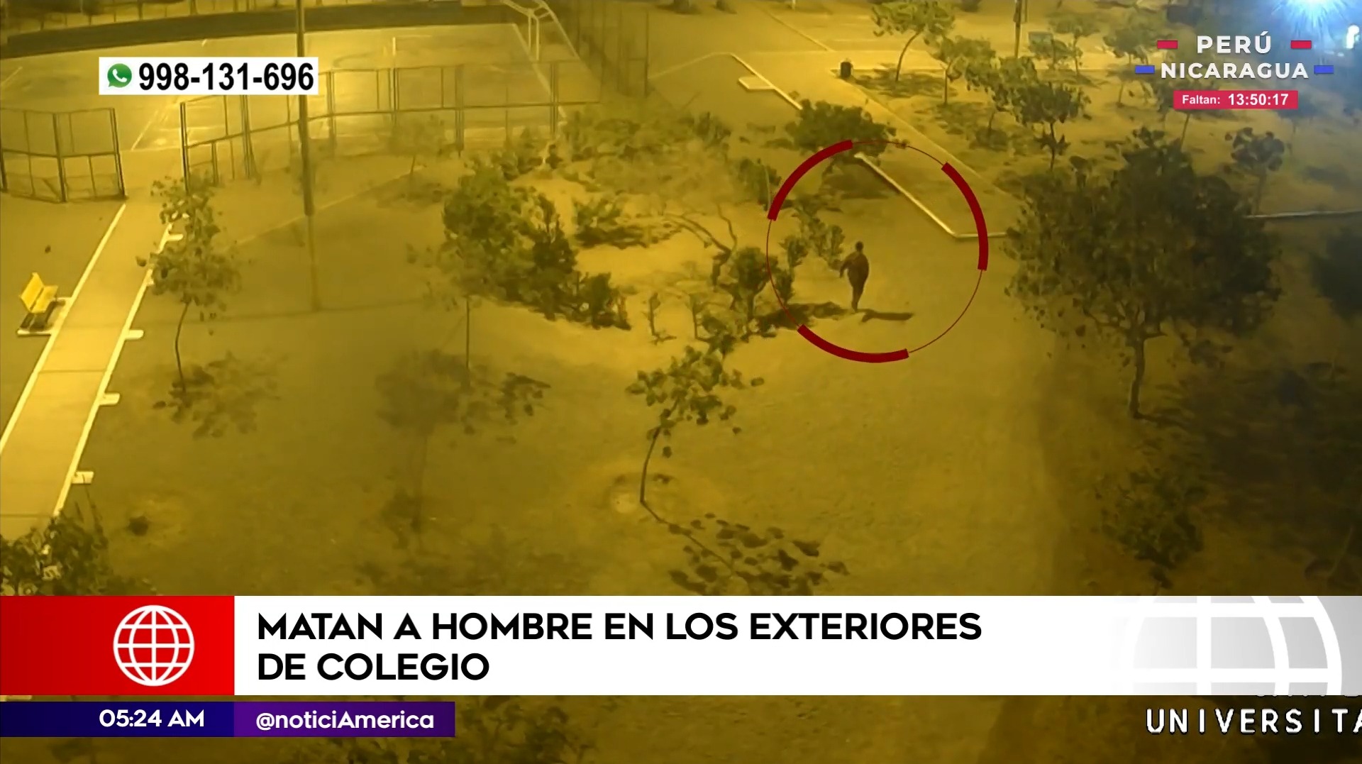 Asesinato en Comas. Foto: América Noticias