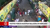 Comas: Nuevos videos muestran balacera en mercado Unicachi