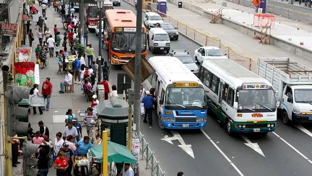 Se busca una reforma del transporte. Foto: Andina