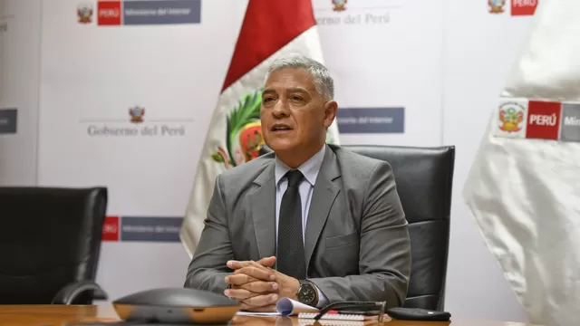 José Elice, ministro del Interior. Foto: Andina