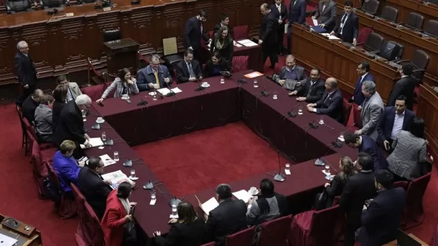 Comisión Permanente del Congreso. Foto: Andina