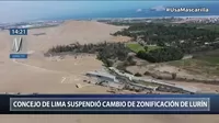 Concejo Municipal de Lima suspendió cambio de zonificación de Lurín