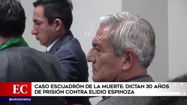 Caso Escuadrón de la Muerte: dictan 30 años de prisión contra Elidio Espinoza