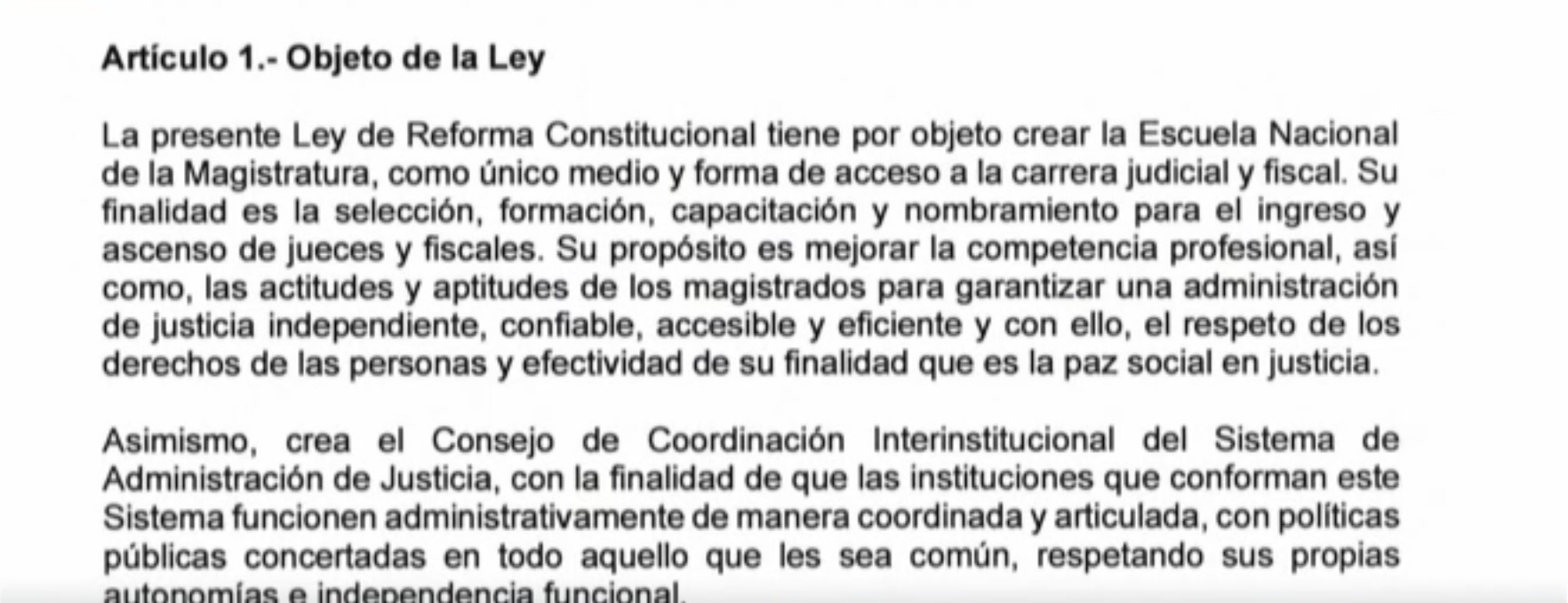 Gladys Echaíz presentó proyecto de ley para reemplazar la JNJ