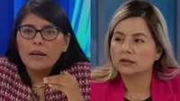 Congresistas Margot Palacios y Tania Ramírez debaten posible adelanto de elecciones para el 2023