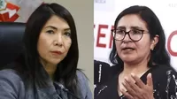 Congreso: Comisión de Ética pide agendar en el Pleno los casos de legisladores María Cordero y Katy Ugarte