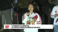 Conserve su derecha: El apoyo a Keiko Fujimori se bifurca