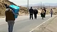 Carretera Puno - Desaguadero continúa bloqueada