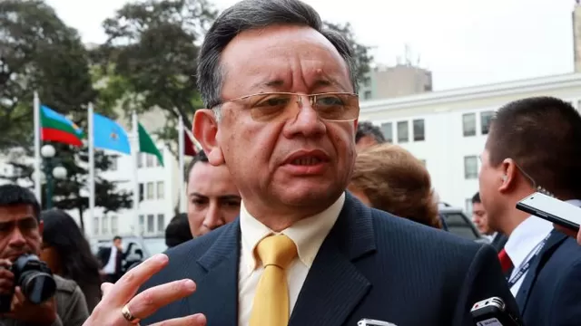 Edgar Alarcón, titular de la Contraloría de la República. Foto: Andina 