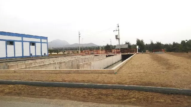 Planta de Tratamiento de Aguas Residuales Nuevo Lurín. Foto: ojo.pe