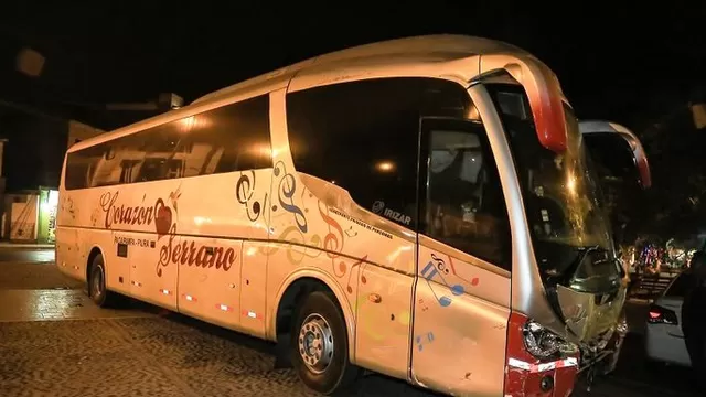 Bus de 'Corazón Serrano'. Foto: ojo.pe