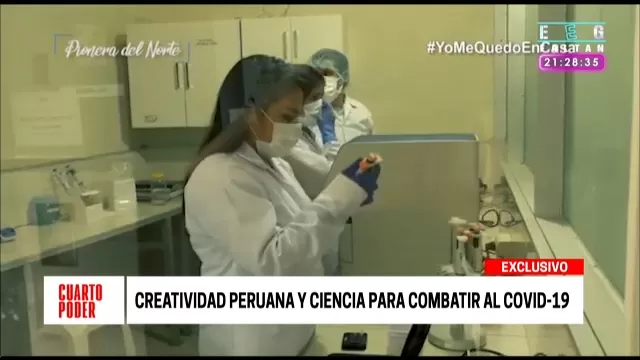 Coronavirus: Creatividad peruana y ciencia para combatir al COVID-19