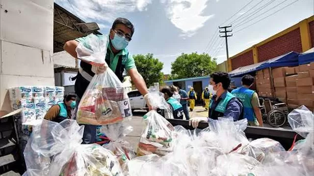 Donaciones en Lima. Foto: Municipalidad de Lima (referencial)