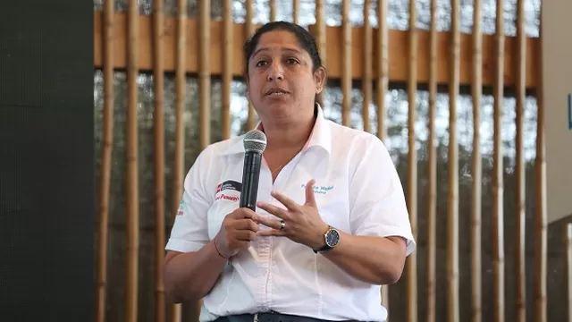 Fabiola Muñoz, ministra del Ambiente. Foto: Andina / Difusión