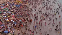 Costa Verde: Miles de personas celebraron el 25 de diciembre en playas de Lima