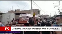 Chiclayo: Decenas de personas asistieron a un funeral, bailaron y lanzaron cerveza al féretro