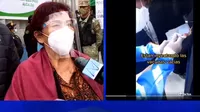 COVID-19: Familia que denunció uso de jeringa vacía en la vacunación aún no recibe respuesta de Diris Lima Este