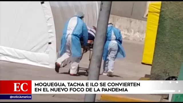 COVID-19: Moquegua, Tacna e Ilo se convierten en el nuevo foco de la pandemia