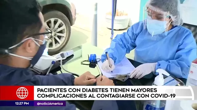 COVID-19: Pacientes con diabetes tienen mayores complicaciones al contagiarse