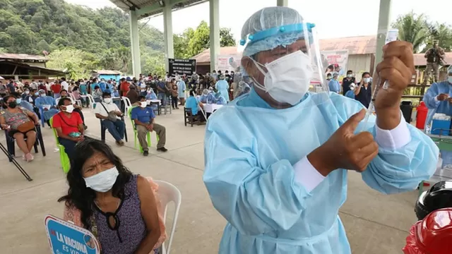Vacunación en el Perú. Foto referencial: Andina / Difusión