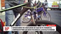 Crecen el robo de bicicletas en Lima y su venta en el mercado negro