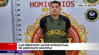 Crimen en San Miguel: Cayó presunto autor intelectual de asesinato múltiple