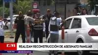 Crimen en San Miguel: Implicados en asesinato a familia participan en reconstrucción del crimen 