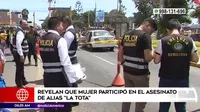 Crimen en San Miguel: Revelan que mujer participó en el asesinato de alias "la Tota"