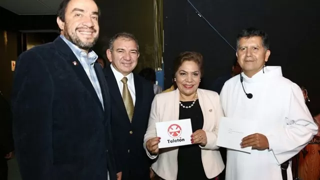 Presidenta del Congreso hizo el donativo a nombre de todos los legisladores / Andina