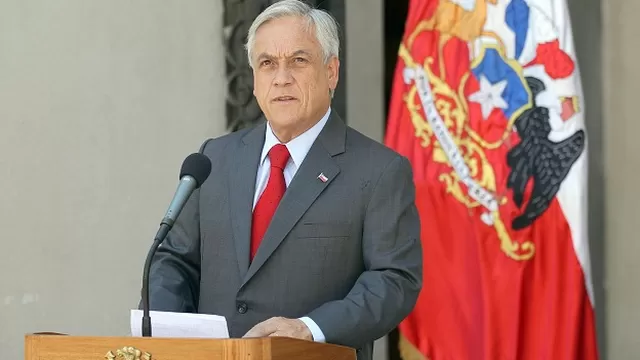 Sebastián Piñera, presidente de Chile. Foto: Andina