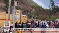 Cusco en emergencia por los interminables bloqueos de carreteras 