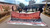 Cusco: manifestantes intentan llegar al aeropuerto Velasco Astete