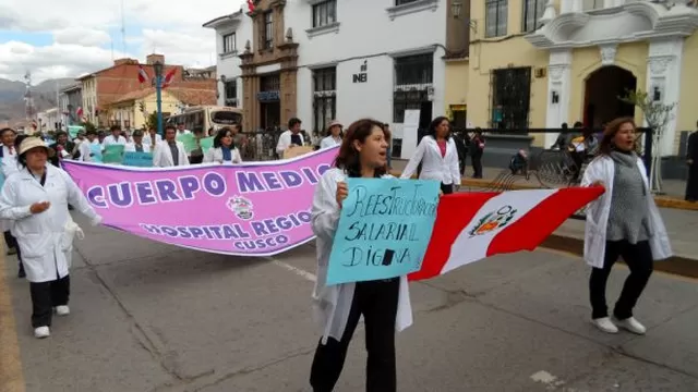 Médicos del Minsa. Foto: El Diario del Cusco