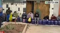 Cusco: reportan largas filas para abastecimiento de gas doméstico