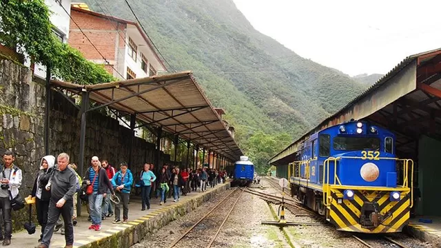 Servicio de tren a Machu Picchu será suspendido. Foto: Andina