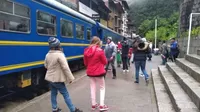 Cusco: suspenden servicios de trenes hacia Machu Picchu por paro de 24 horas