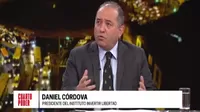 Daniel Córdova: El JNE ya no está legitimado, tiene que venir la OEA a analizar las elecciones