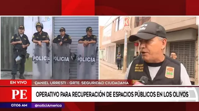 El exministro del Interior inició sus funciones como gerente de seguridad ciudadana (Foto: Captura América TV)
