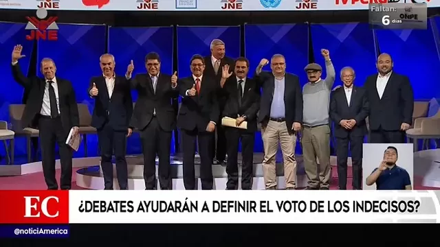 Candidatos a alcaldía en Lima expusieron sus propuestas en segundo debate del JNE