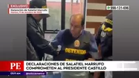 Declaraciones de Salatiel Marrufo comprometen a Pedro Castillo